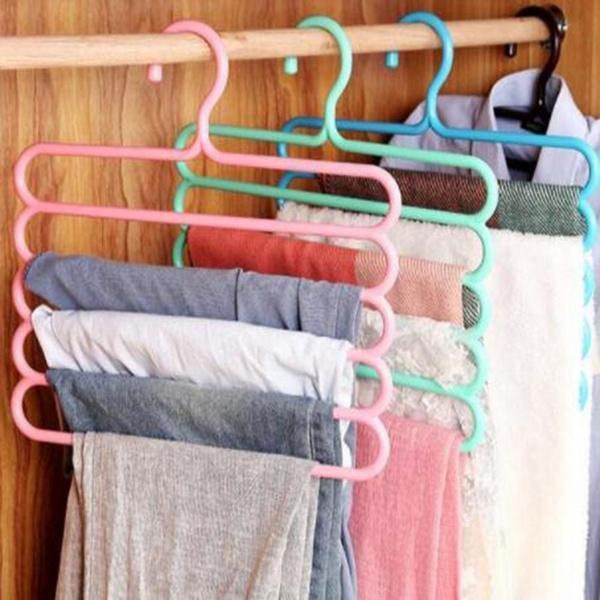 5 in 1 Multipurpose Plastic Hanger-1